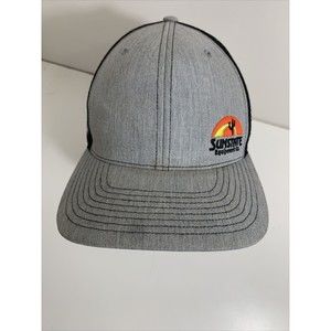 Sunstate Equipment Company Gray / Black Mesh Snapback Adjustable Trucker Hat